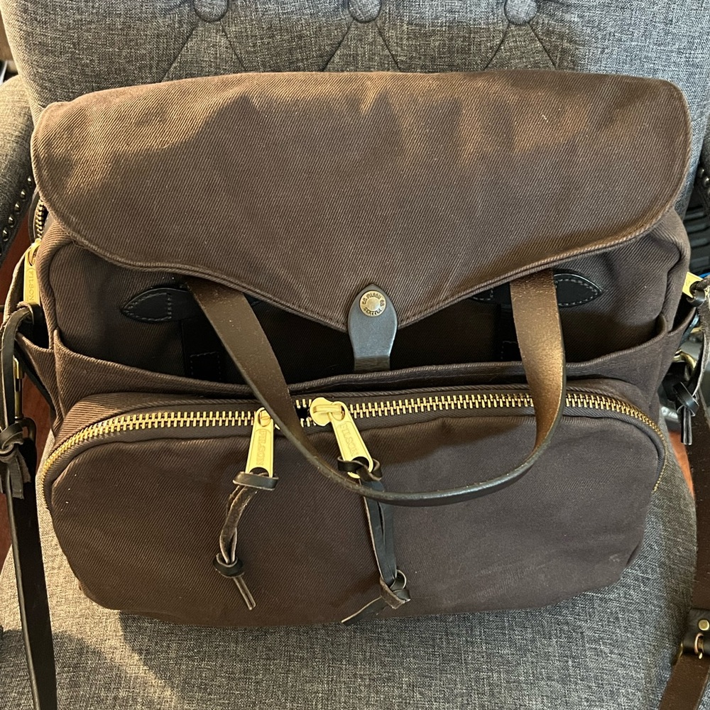 Filson Padded Laptop Briefcase - Brown (Rare)